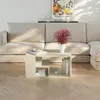 Stolik kawowy 'Antaa' do salonu 80 x 50 x 40 cm z miejscem Podgląd zdjęcia produktu 3