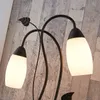 Lindby Tischleuchte Stefania, schwarz/gold, Glas, E14, 40 Produktbild-Vorschau 4