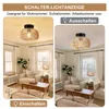 Lampada da soffitto Plafoniera vintage Boho E27 a Anteprima dell’immagine prodotto 4