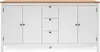 finori Bergen 51 Sideboard, weiß / Nachbildung Artisan Oak Produktbild-Vorschau 3