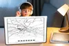 MuchoWow® Laptop Aufkleber Sticker Cover Karte - Dresden - Produktbild-Vorschau 3