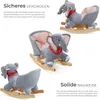 Schaukeltier Elefant hochwertiges Design, mit Soundeffekt Produktbild-Vorschau 3