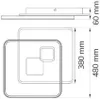 Plafonnier LED blanc, intensité lumineuse variable, Voir les images du produit 8