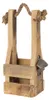 Portabottiglie Clayre & Eef 9x10x29 cm Legno marrone Anteprima dell’immagine prodotto 1