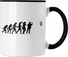 Trendation - Dart Tasse Dartpfeil Evolution Spruch Männer Produktbild-Vorschau 1