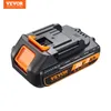 VEVOR 20V 2000mAh lithium-ion batterij, vervanging voor Productafbeelding-voorbeeld 4