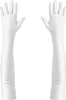 Oblique Unique Damen Handschuhe Lang weiß Handschuh für Produktbild-Vorschau 1