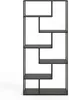 Bücherregal 190 x 80 x 35 cm | 6 offene Einlegeböden | Produktbild-Vorschau 1