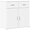 vidaXL Kredens biały 79x38x80 cm Materiał drewnopochodny Podgląd zdjęcia produktu 2