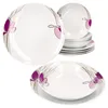 12pcs Service de table Viola Porcelaine 6 personnes Voir les images du produit 2
