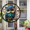 GKA Sonnenfänger Eule blau 15 cm Lichtfänger Fensterbild Produktbild-Vorschau 4