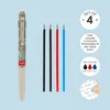 Make Mistakes Refills - 4 Refills 3-Col. Eras. Gel Pen Produktbild-Vorschau 4