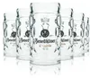 6x Benediktiner Weissbräu Bier Glas 0,5l Krug Isar Seidel Produktbild-Vorschau 1
