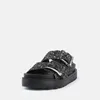 Buffalo Raya Ari Glam Pantolette Schwarz Produktbild-Vorschau 5