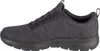 Side view of a black and gray Skechers sneaker. Náhľad obrázku produktu
