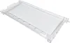 A clear plastic shelf or drawer insert, likely for a refrigerator or freezer. Produktbild-Vorschau
