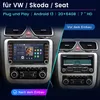 2+64G 7" Android 13 Autoradio Carplay Dla VW Golf Passat Podgląd zdjęcia produktu 2