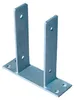 6x U Pfostenträger für Zaunpfosten 9x9 cm zum Aufschrauben Produktbild-Vorschau 2