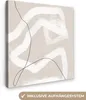 MuchoWow® - Leinwandbilder - Linie - Abstrakt - Design, Produktbild-Vorschau 1