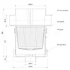 PLURAFIT Filter mit Filterkorb, Tankeinbau mit Produktbild-Vorschau 2