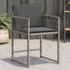 VidaXL 365019, Terrasse, Gepolsterter Sitz, Polyrattan, Produktbild-Vorschau 2
