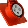 Presa CEE da incasso angolata 400V 16A 4P 83x90 mm 2064 Anteprima dell’immagine prodotto 1