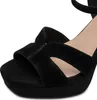 Tamaris Damen Sandalette Leder Cut-Outs Plateau High Heel Produktbild-Vorschau 26