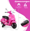 COSTWAY dětská motorka elektrická, Vespa 12V motorka s Náhled obrázku produktu 3