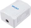 Equip Aufputzdose Cat6A 1-Port RJ45 UTP Produktbild-Vorschau 2