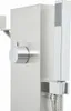 vidaXL Douche de jardin avec robinet 110 cm acier Voir les images du produit 5