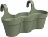 artevasi© CAPRI TRIPLE Balkonkasten Olivgrün 54 cm zum Produktbild-Vorschau 1