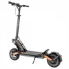 A black electric scooter is shown against a white background. Náhled obrázku produktu