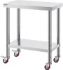 Arbeitstisch 30" x 18" x 34" Edelstahl Catering Produktbild-Vorschau 9