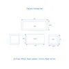 Garden Impressions Decala Lounge Set - 4-teilig - light oak Produktbild-Vorschau 7