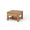 Couchtisch Gavle, Massivholz,  Breite 70cm Produktbild-Vorschau 1