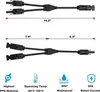 1 Paar Y Solarstecker Verteiler Buchse Solarpanel Kabel Produktbild-Vorschau 4