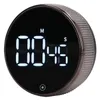 A digital kitchen timer with a black face and a textured gray bezel. Produktbild-Vorschau