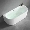 doporro Freistehende Design-Badewanne oval Vicenza519OA Produktbild-Vorschau 1