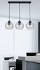 LUXOLAR Pendelleuchte 3 flammig Schwarz, Led Deckenleuchte Produktbild-Vorschau 7