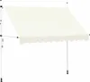 vidaXL Tenda a scomparsa manuale 300 cm bianco crema Anteprima dell’immagine prodotto 7