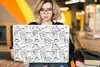 MuchoWow® Laptop Aufkleber Sticker Cover Pilz - Schwarz und Produktbild-Vorschau 5