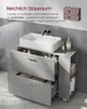 VASAGLE Waschbeckenunterschrank, offene Fächer an einer Produktbild-Vorschau 3