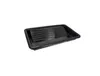 A black paint tray with ribbed texture is shown against a white background. Produktbild-Vorschau