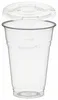 50x Trinkbecher 400ml + Deckel mit Halmstanzung aus PLA Produktbild-Vorschau 1