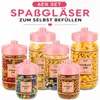 6 Vorratsgläser Spaßgläser Aufbewahrungsgläser Vorratsdosen Produktbild-Vorschau 1