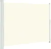 vidaXL Seitenmarkise Ausziehbar 220x300 cm Creme Produktbild-Vorschau 1