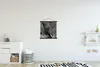 MuchoWow® Textilposter Elefant - Tiere - Schwarz - Weiß Produktbild-Vorschau 2
