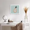 Poster - Poster ohne Rahmen - Birne Bild Jugend - 40x40 cm Produktbild-Vorschau 5