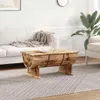 vidaXL Table basse en bois massif de manguier 88x50x40 cm Voir les images du produit 1