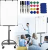 LARS360 Flipchart s kolečky 60 x 90 cm výškově nastavitelný Náhled obrázku produktu 1